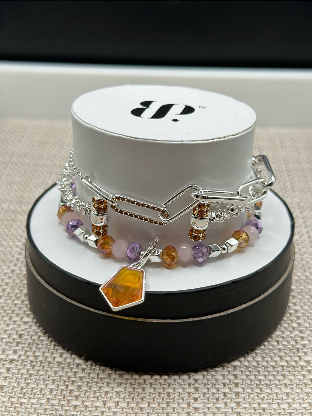RBP7192 She’s Building her Empire bracelets Luxe Summer Stacks 2024 NWT